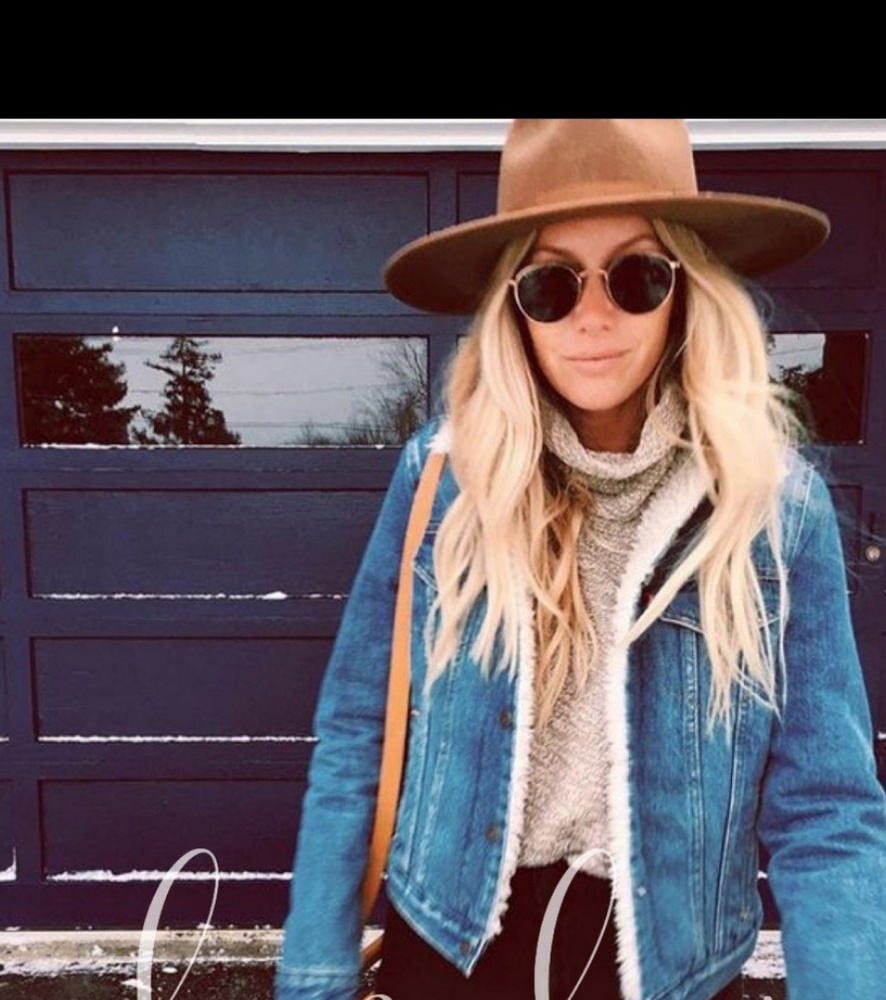 LAST TWO! TRENDY LINED JEAN JACKET - Picture 3 of 5